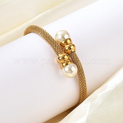 Регулируемые браслеты из нержавеющей стали 304&nbsp;BJEW-Z087-13G