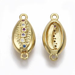 Соединители из латуни с микрочастицами и кубическим цирконием&nbsp;ZIRC-T005-022G