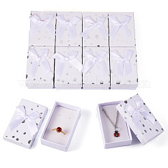 Картонные коробки для упаковки ювелирных изделий с узором в горошек&nbsp;CON-TAC0011-04B-03