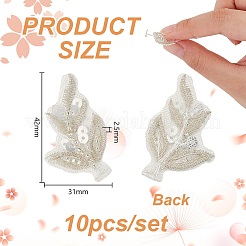 Компьютеризированная вышивка тканью утюжок на / шить на заплатках DIY-GO0002-19B