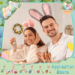 6 Stück Anhängerdekorationen aus Emaillelegierung mit Halloween-Motiv&nbsp;KEYC-PH01574