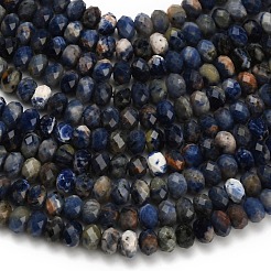 Природный содалит бисер нитей G-Z111-A20