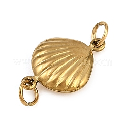 Шармы-соединители в форме ракушки из нержавеющей стали 304&nbsp;STAS-P407-03B-G