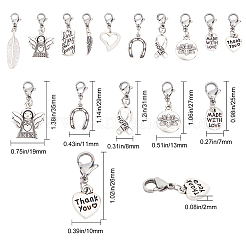 Подвески из сплава  HJEW-SC0001-13