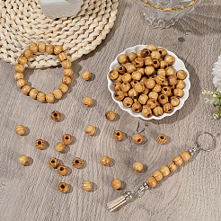 200 шт деревянные бусины WOOD-SP0001-59