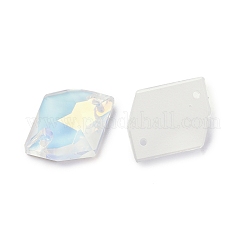 Эффект мокко неправильная форма ромба пришивка стразами RGLA-C001-09B-AM