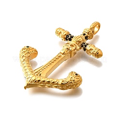 Подвески из нержавеющей стали 316l с микропаве из прозрачных кубических цирконий STAS-S160-02G