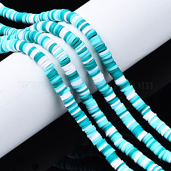 Полимерной глины ручной работы бисер нитей CLAY-R089-6mm-085