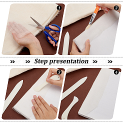 2 лист хлопчатобумажной марлевой ткани DIY-PH0017-41