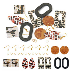 Набор для изготовления акриловых сережек с геометрией своими руками&nbsp;DIY-TA0009-28