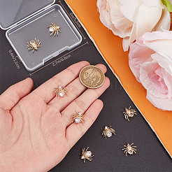 8 шт. Латунные подвески с микропаве KK-BBC0015-56