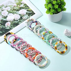 5 anello perline in silicone ecologico per uso alimentare&nbsp;JX894F