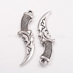 Pendentifs en alliage de style tibétain&nbsp;LS-TIBEP-A16825-AS-NR