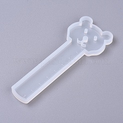 Diy медведь правитель силиконовые Молды DIY-G014-07