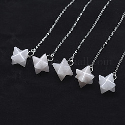 Chakra natürliches Rosenquarz Wünschelrutenpendel&nbsp;X-G-F516-01C