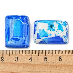Cabochons en jaspe impérial synthétique&nbsp;G-N342-26C-1