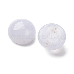 Натуральный голубой агат шнурка кабошоны G-O185-01G-02