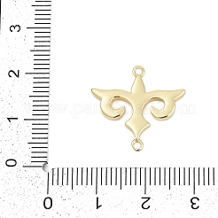 Подвески-соединители в виде цветка из латуни KK-G522-18G