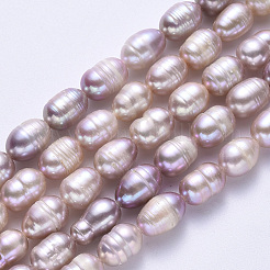 Нити из натурального культивированного пресноводного жемчуга PEAR-N012-07H