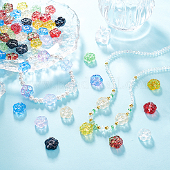 Прозрачные стеклянные бусины GLAA-GA0002-12