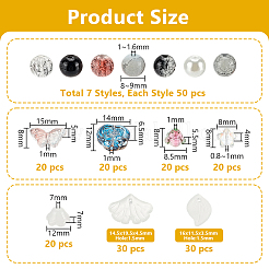 Наборы для самостоятельного изготовления стеклянных бусин DIY-PH0023-55
