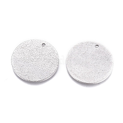 Pendentifs en acier inoxydable 304 résistant au ternissement&nbsp;STAS-G211-20mm-03P