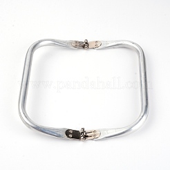 Cadre de poignée de sac à main en aluminium&nbsp;FIND-WH0077-12B