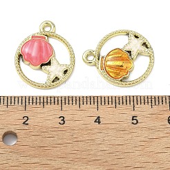 Anhänger aus Ozeanlegierung und Emaille&nbsp;FIND-C087-09G