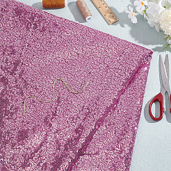 Ткань с блестками и полиэстером DIY-WH0048-81C