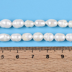 Нити из натурального культивированного пресноводного жемчуга PEAR-N012-05B-01