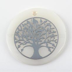 Подвески из морской оболочки SSHEL-S247-12