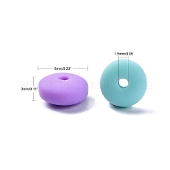 Granos de arcilla polimérica hechos a mano hebras&nbsp;X-CLAY-N008-008M