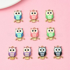 Подвески из сплава с принтом 10 цветов&nbsp;FIND-YW0004-46B