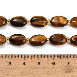 Natürlichen Tigerauge Perlen Stränge&nbsp;GG-CBA5B6F-D01-01