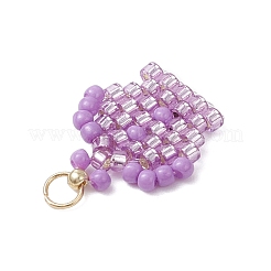 Подвески-короны из стеклянных бусинок&nbsp;PALLOY-MZ00980-01