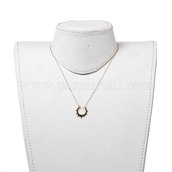 Colliers pendentifs en acier inoxydable 304&nbsp;NJEW-JN02848-02