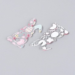 Подвески из прозрачного акрила с принтом&nbsp;FIND-K017-14A