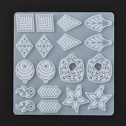 Кулон силиконовые Молды&nbsp;DIY-L021-72