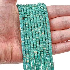 Окрашенные синтетические нити из имперской яшмы G-Z089-A03-C