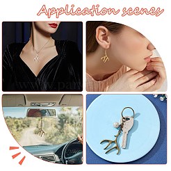 Набор для изготовления сережек в форме рога своими руками&nbsp;DIY-SZ0009-11