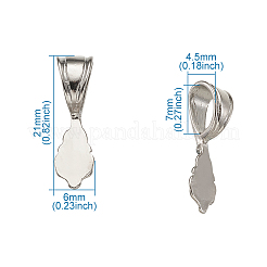 Стойки покрытие латунь клей-на плоской прокладки поручительств KK-TA0007-54