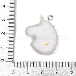 Прозрачные смоляные подвески&nbsp;RESI-R467-01P-04