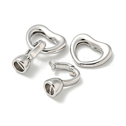 Латунь раз по сравнению с застежками KK-K378-08P