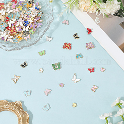 120шт 6 стиля подвески из сплава с эмалью&nbsp;ENAM-SC0007-03B