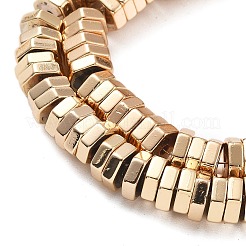 Гальванические нити из синтетических немагнитных гематитовых бусин G-M095-G01-03KCG