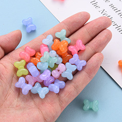 Прозрачные акриловые бусины&nbsp;X-MACR-S373-08E