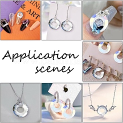 30шт 3 стиля стеклянных кабошонов&nbsp;MRMJ-YW0001-080