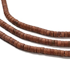 Синтетические голдстоуновские бисер пряди G-P575-B42-4x2mm