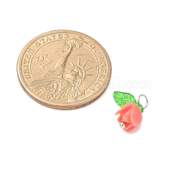 Подвески из синтетических ракушек в форме цветка&nbsp;PALLOY-JF03863-04