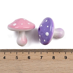 Непрозрачные акриловые бусины&nbsp;MACR-C036-02